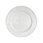 Set of 6 Melamine Dinner Plates - White - Joke - Baci Milano
